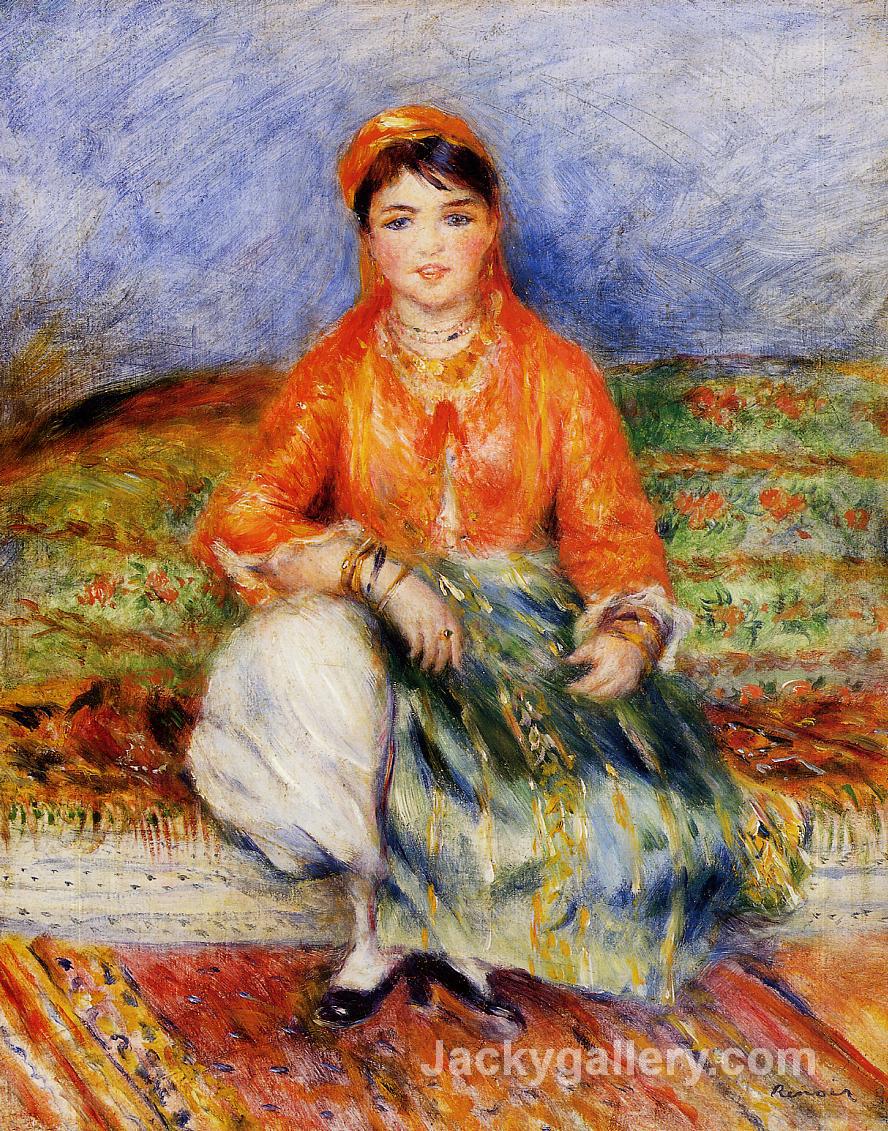 Algerian Girl by Pierre Auguste Renoir paintings reproduction